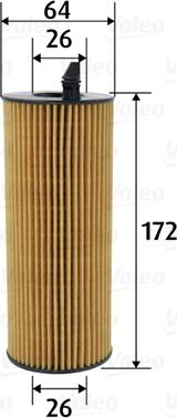 Valeo 586604 - Oil Filter autospares.lv