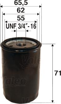 Valeo 586042 - Oil Filter autospares.lv