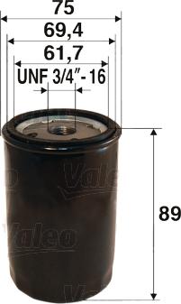 Valeo 586083 - Oil Filter autospares.lv
