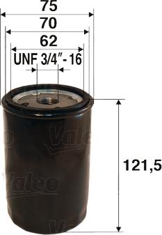 Valeo 586052 - Oil Filter autospares.lv