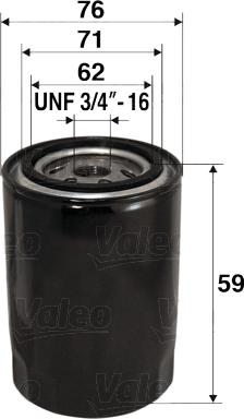 Valeo 586065 - Oil Filter autospares.lv