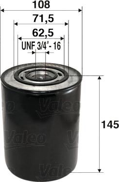 Valeo 586014 - Oil Filter autospares.lv