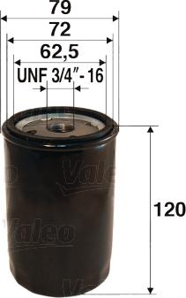 Valeo 586029 - Oil Filter autospares.lv
