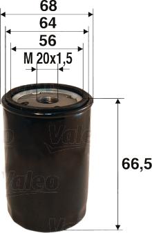 Valeo 586022 - Oil Filter autospares.lv