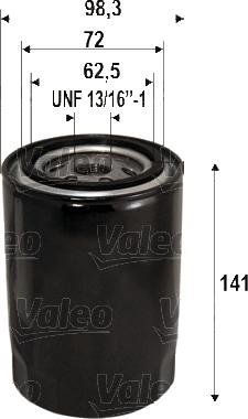Valeo 586112 - Oil Filter autospares.lv