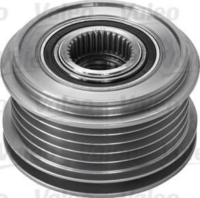 Valeo 588114 - Pulley, alternator, freewheel clutch autospares.lv