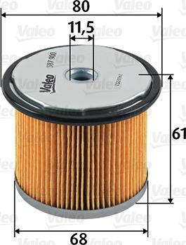 Valeo 587900 - Fuel filter autospares.lv