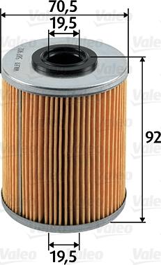 Valeo 587902 - Fuel filter autospares.lv