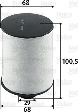 Valeo 587914 - Oil Filter autospares.lv