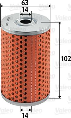 Valeo 587911 - Fuel filter autospares.lv