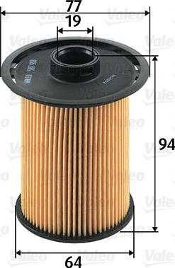 Valeo 587918 - Oil Filter autospares.lv