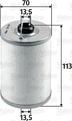 Valeo 587920 - Oil Filter autospares.lv