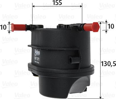 Valeo 587571 - Fuel filter autospares.lv