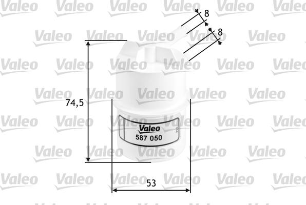 Valeo 587050 - Oil Filter autospares.lv