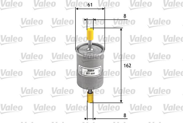 Valeo 587008 - Oil Filter autospares.lv