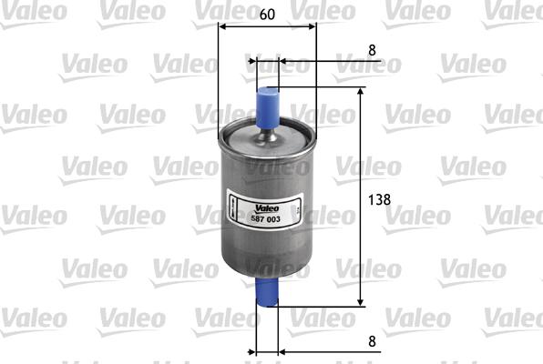 Valeo 587003 - Oil Filter autospares.lv