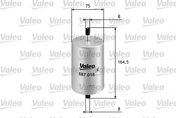 Valeo 587016 - Oil Filter autospares.lv