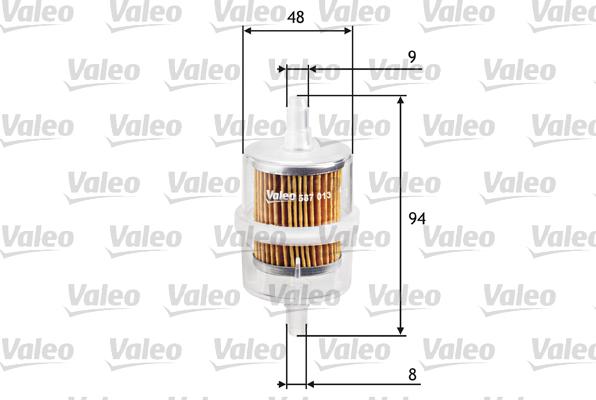 Valeo 587013 - Oil Filter autospares.lv