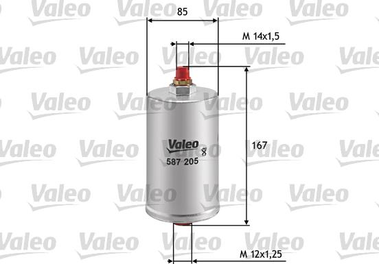 Valeo 587205 - Oil Filter autospares.lv
