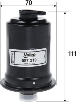 Valeo 587219 - Fuel filter autospares.lv