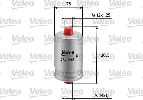 Valeo 587215 - Fuel filter autospares.lv