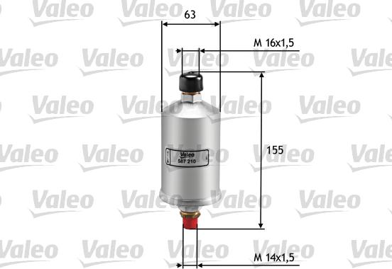 Valeo 587210 - Oil Filter autospares.lv