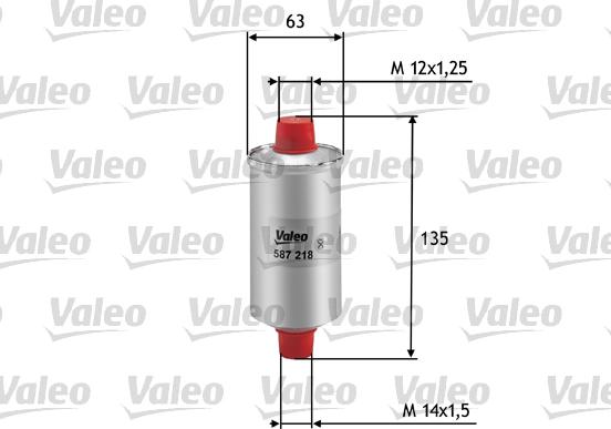 Valeo 587218 - Oil Filter autospares.lv