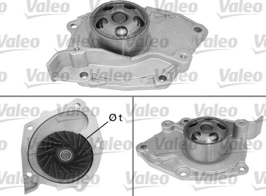 Valeo 526010 - Water Pump autospares.lv