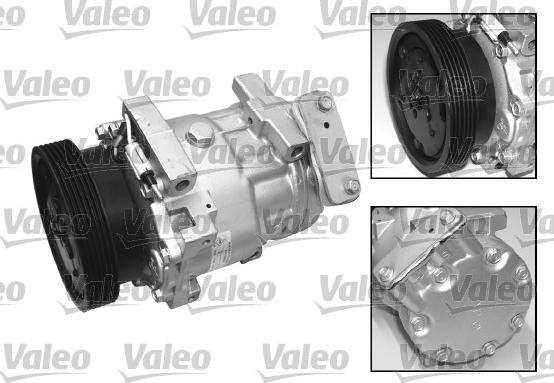 Valeo 699914 - Compressor, air conditioning autospares.lv