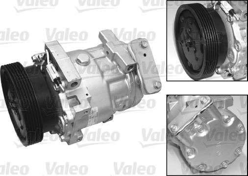 Valeo 699414 - Compressor, air conditioning autospares.lv