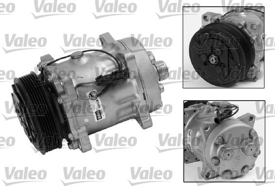 Valeo 699528 - Compressor, air conditioning autospares.lv