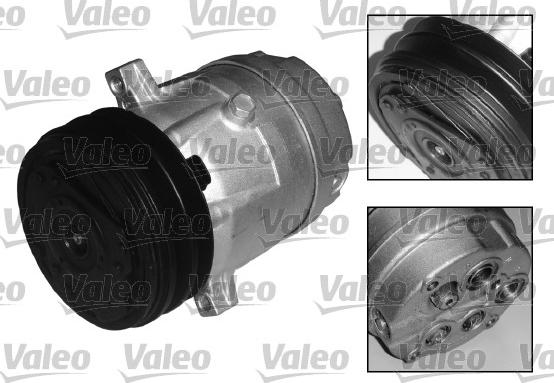 Valeo 699574 - Compressor, air conditioning autospares.lv