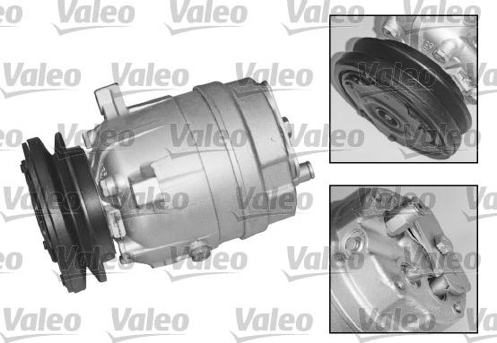 Valeo 699695 - Compressor, air conditioning autospares.lv