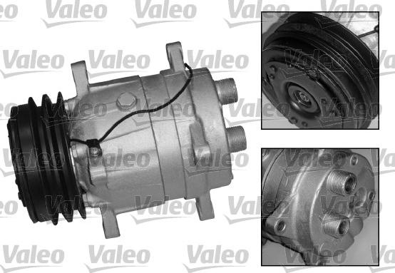 Valeo 699698 - Compressor, air conditioning autospares.lv