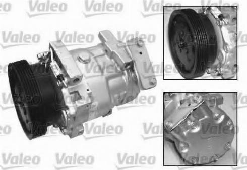 Valeo 699616 - Compressor, air conditioning autospares.lv