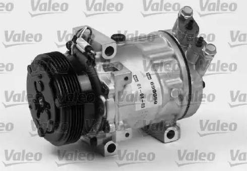 Valeo 699059 - Compressor, air conditioning autospares.lv