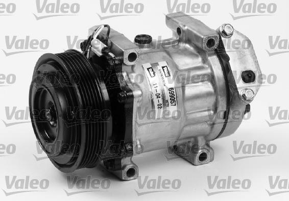Valeo 699057 - Compressor, air conditioning autospares.lv