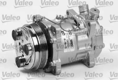 Valeo 699001 - Compressor, air conditioning autospares.lv