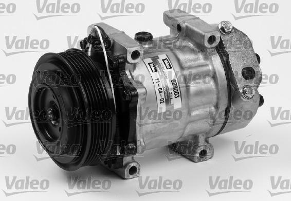Valeo 699003 - Compressor, air conditioning autospares.lv