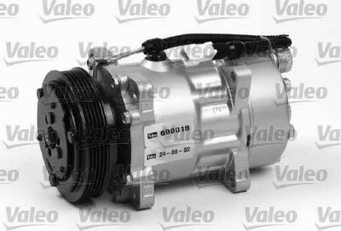 Valeo 699018 - Compressor, air conditioning autospares.lv