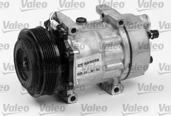 Valeo 699088 - Compressor, air conditioning autospares.lv