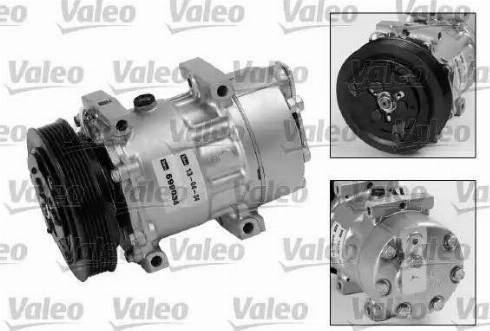 Valeo 699034 - Compressor, air conditioning autospares.lv