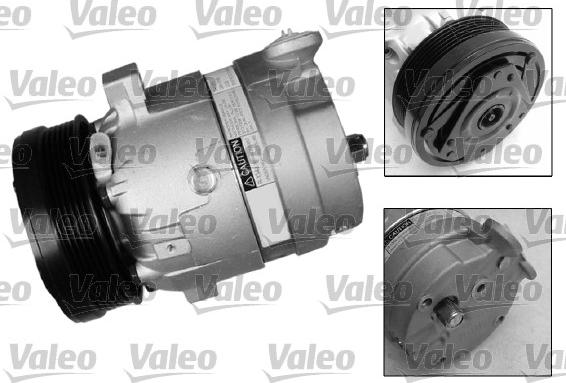 Valeo 699071 - Compressor, air conditioning autospares.lv