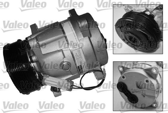 Valeo 699155 - Compressor, air conditioning autospares.lv