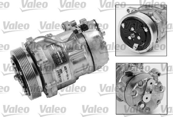 Valeo 699152 - Compressor, air conditioning autospares.lv