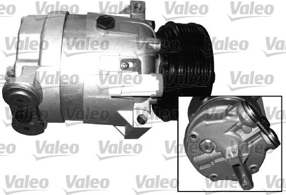 Valeo 699102 - Compressor, air conditioning autospares.lv