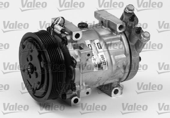 Valeo 699107 - Compressor, air conditioning autospares.lv
