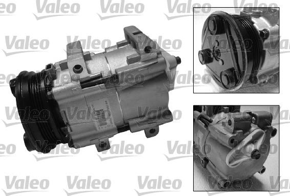 Valeo 699187 - Compressor, air conditioning autospares.lv