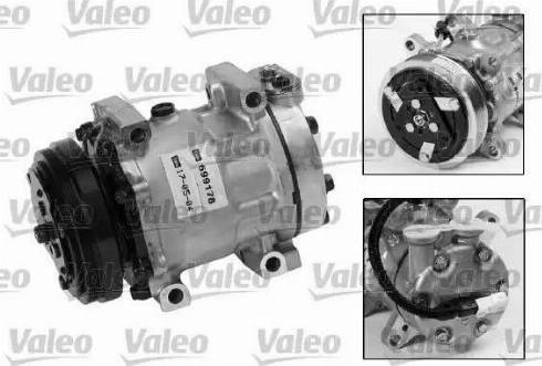 Valeo 699178 - Compressor, air conditioning autospares.lv