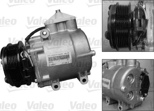 Valeo 699836 - Compressor, air conditioning autospares.lv